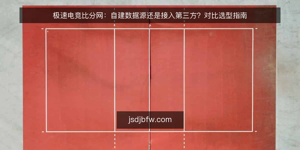 极速电竞比分网:自建数据源还是接入第三方?对比选型指南 — 选型前先明确决策标准 配图